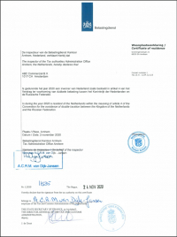 Tax Residence Certificate Нидерланды