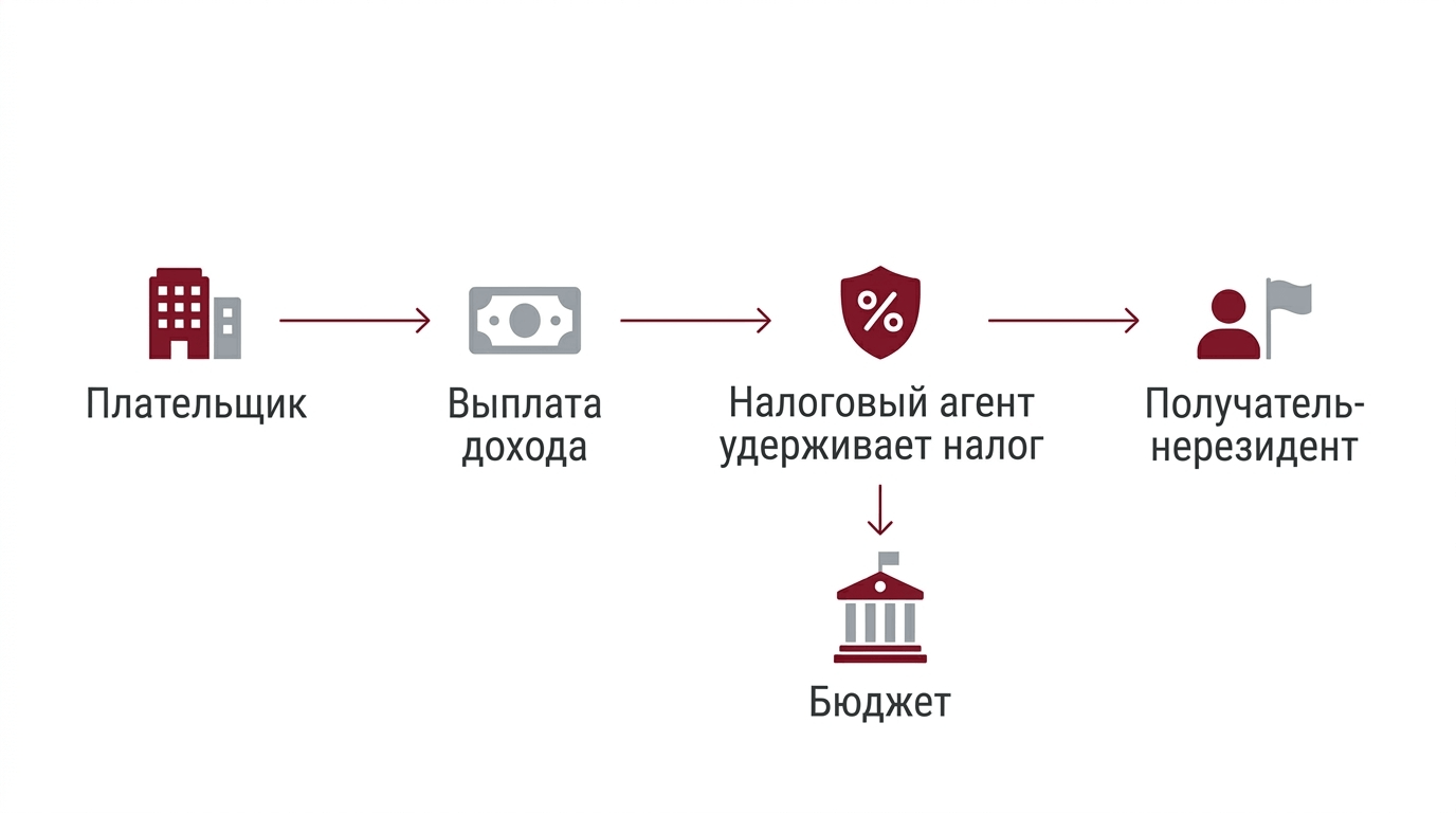 механизм удержания налога у источника